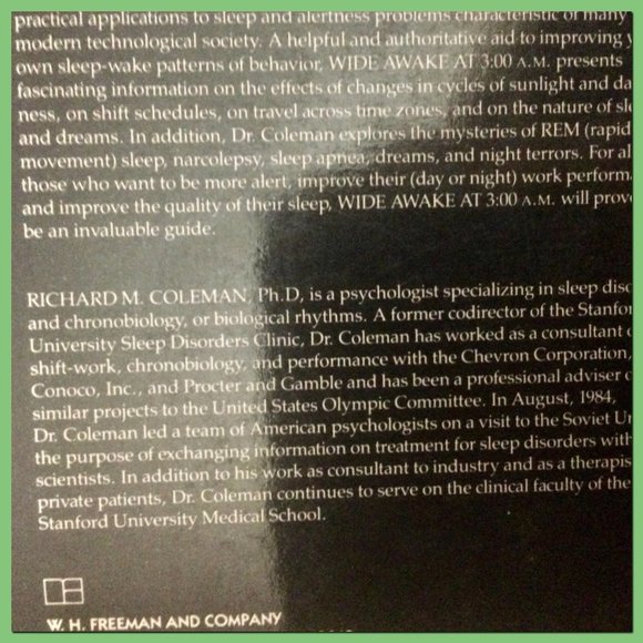 Problems sleeping? Erratic Schedule? - Picture 4 of 5